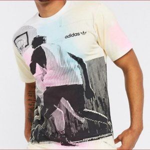 NWT Men's Adidas Street Hoops Short Sleeve Tee